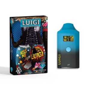 Luigi Disposable 1g Apple Sin Rings